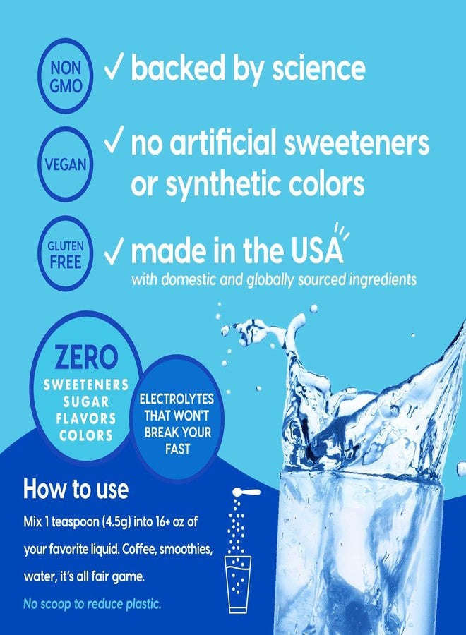 Hydrant - Bulk Fasting Electrolyte Hydration Powder, 50 Servings Sugar-Free Fasting Supplement Powder - Zero Sugar Flavorless Drink Mix for Fasting - Image 3